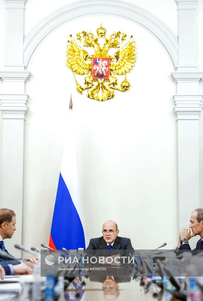 Премьер-министр РФ Михаил Мишустин провел совещание по экономическим вопросам