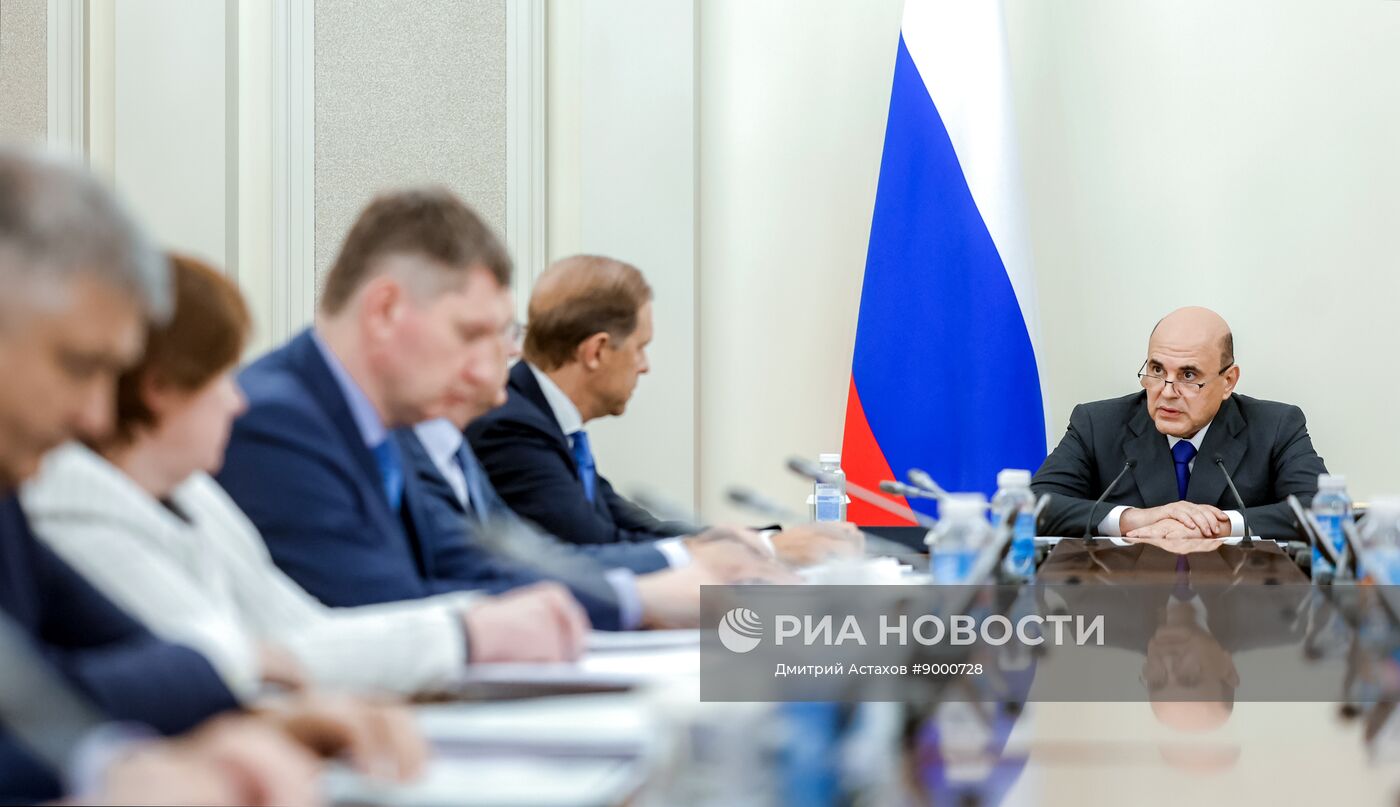 Премьер-министр РФ Михаил Мишустин провел совещание по экономическим вопросам