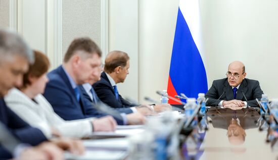 Премьер-министр РФ Михаил Мишустин провел совещание по экономическим вопросам