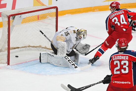 Хоккей. КХЛ. Матч ЦСКА (Москва) – "Адмирал" (Владивосток)