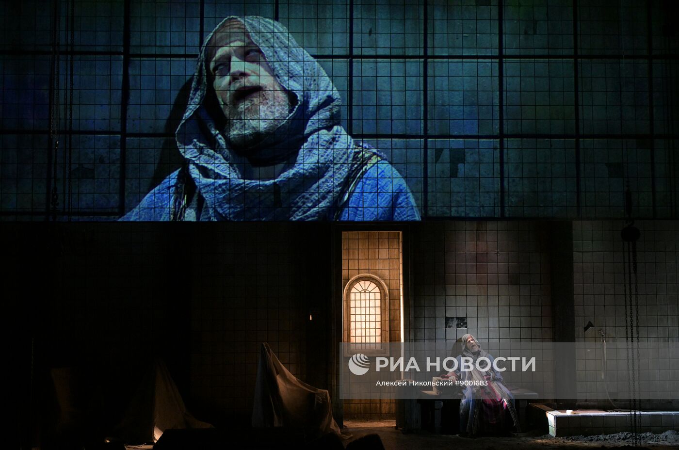 Спектакль "Натан Мудрый" в театре "Шалом" в Москве