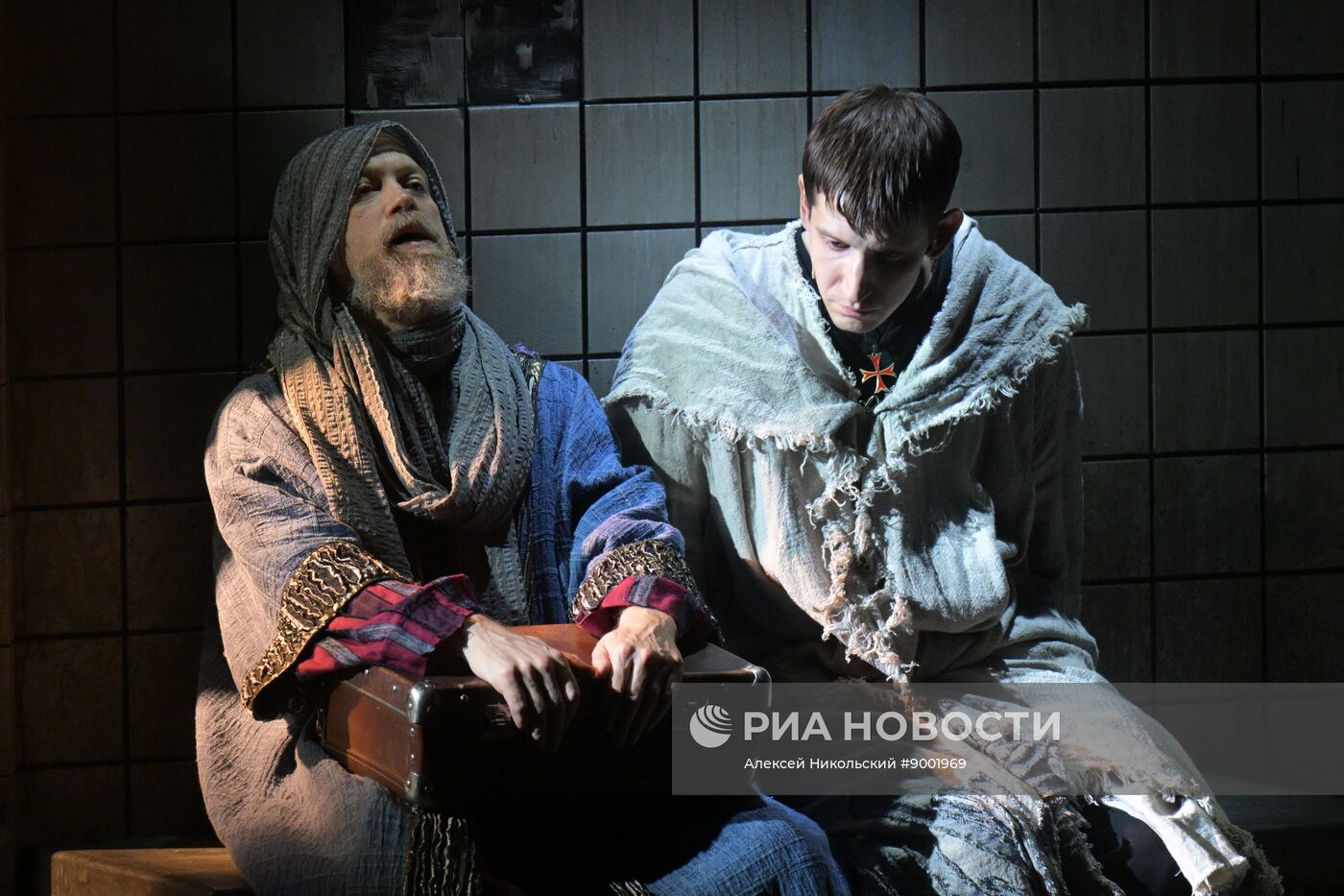 Спектакль "Натан Мудрый" в театре "Шалом" в Москве