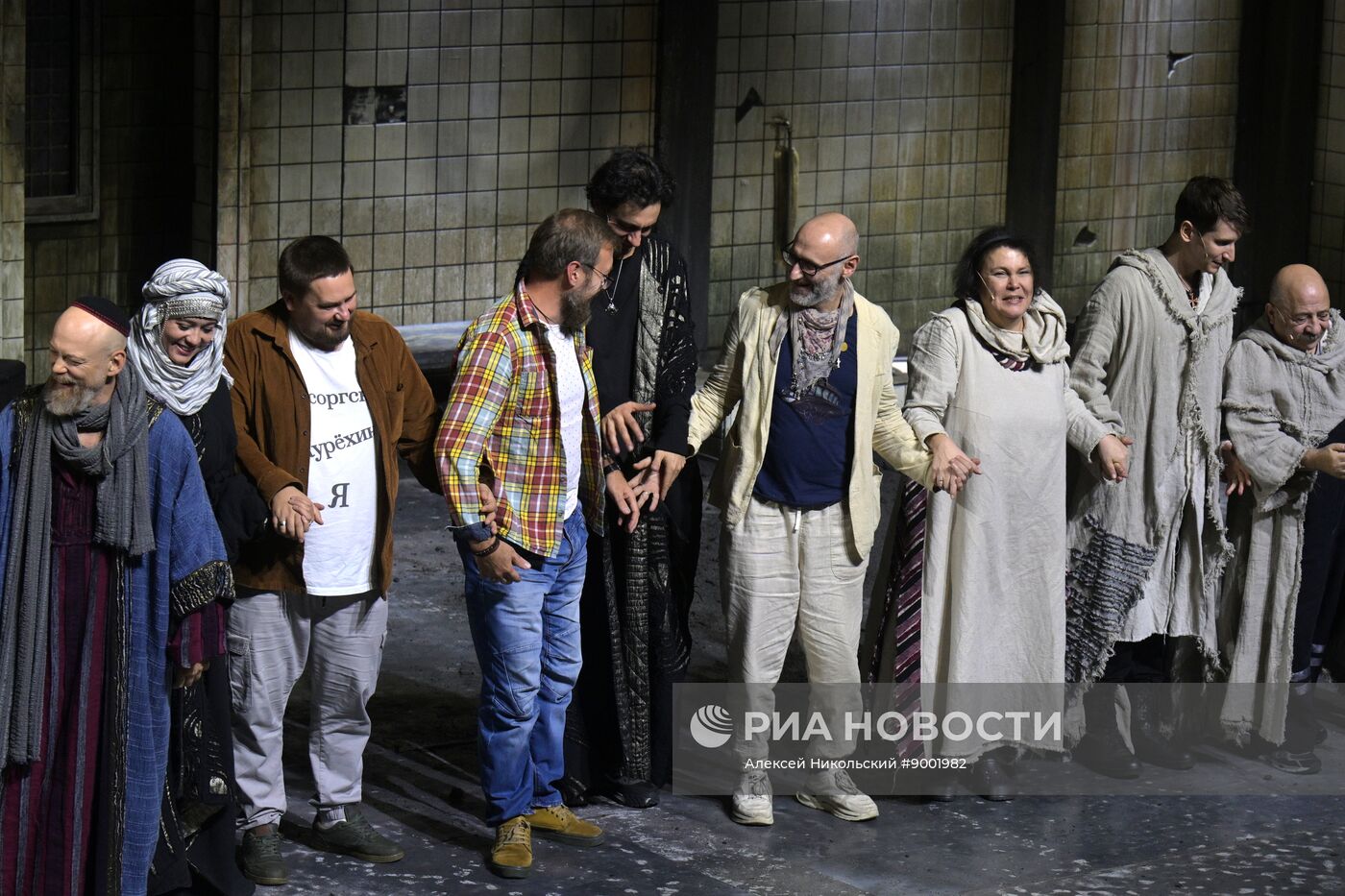 Спектакль "Натан Мудрый" в театре "Шалом" в Москве