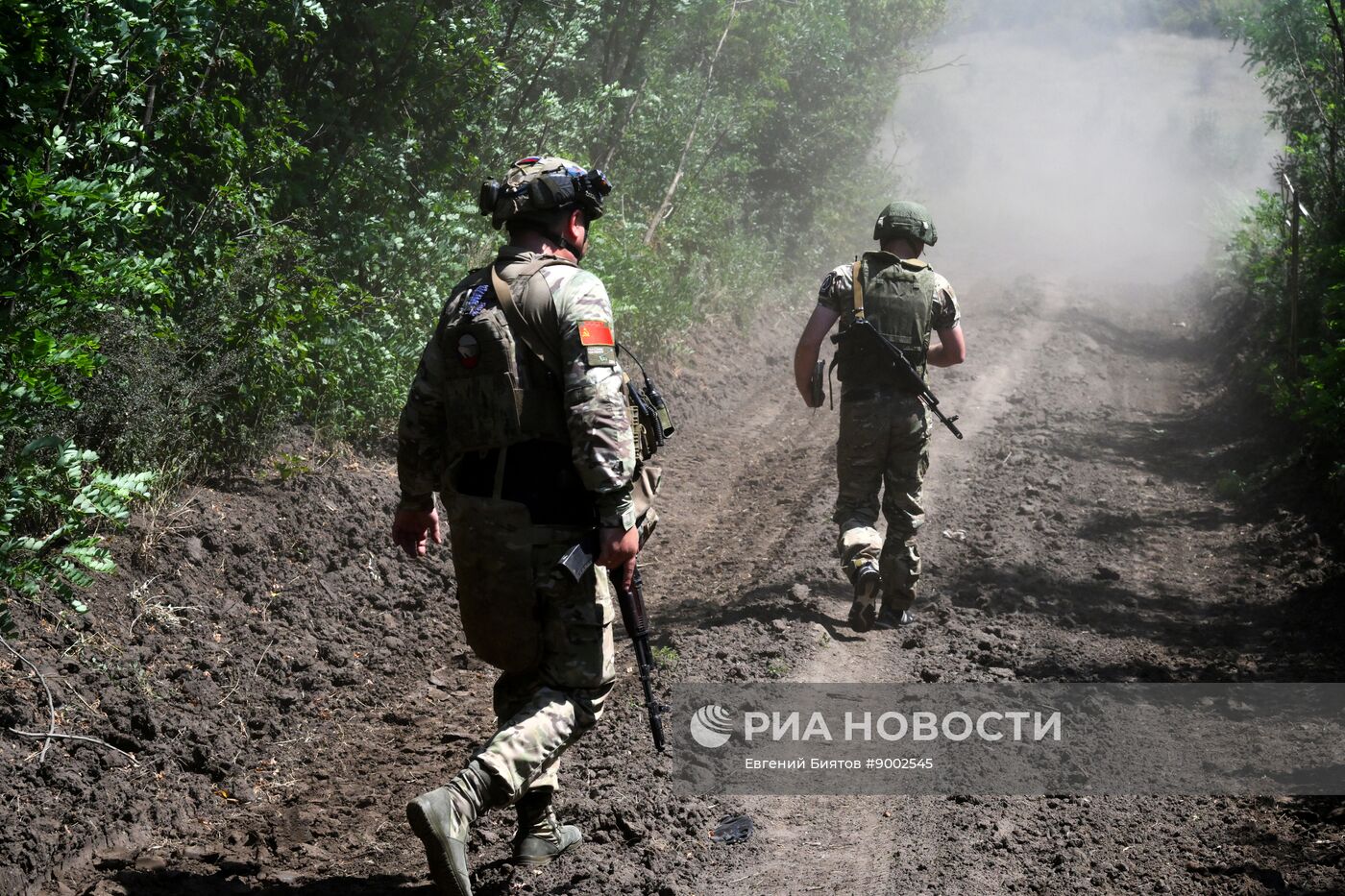 Боевая работа артиллеристов группировки войск "Центр" на Красноармейском направлении в ДНР