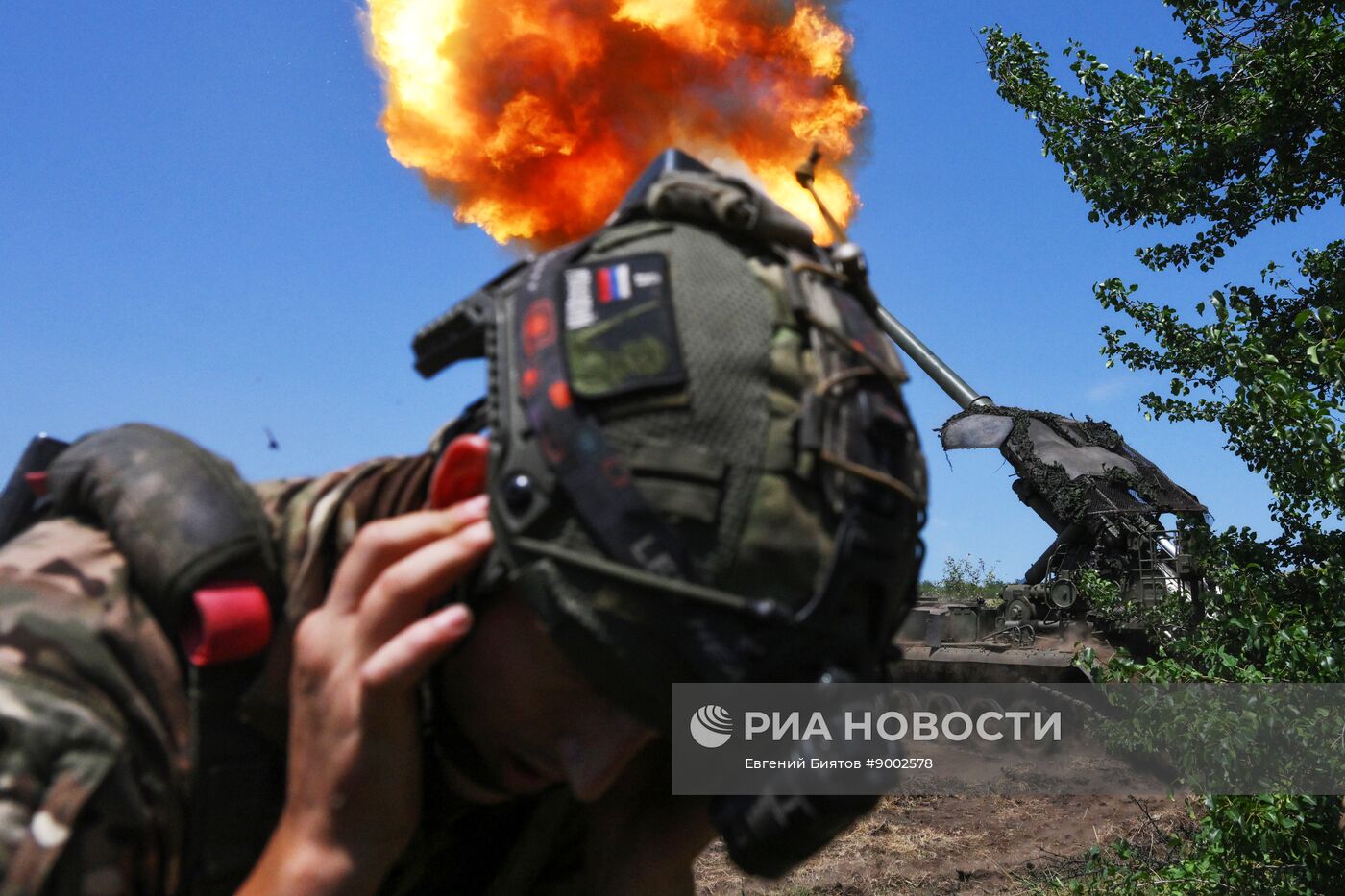 Боевая работа артиллеристов группировки войск "Центр" на Красноармейском направлении в ДНР