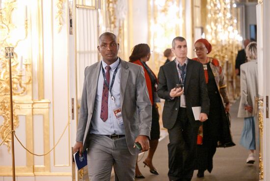 Рабочая поездка президента Владимира Путина в Санкт-Петербург