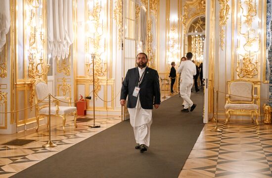 Рабочая поездка президента Владимира Путина в Санкт-Петербург