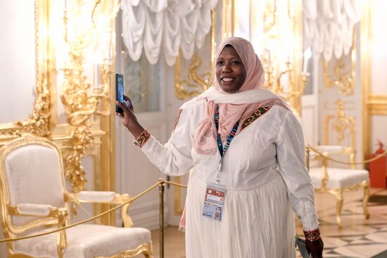 Рабочая поездка президента Владимира Путина в Санкт-Петербург