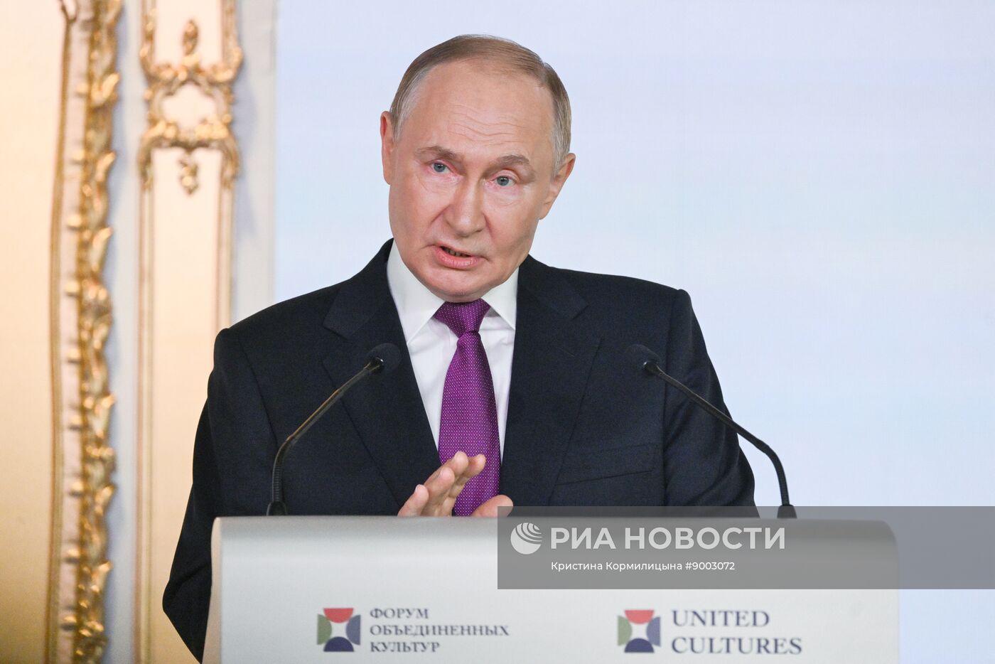 Рабочая поездка президента Владимира Путина в Санкт-Петербург