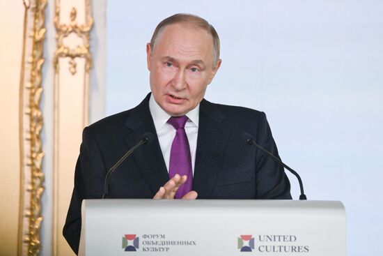 Рабочая поездка президента Владимира Путина в Санкт-Петербург