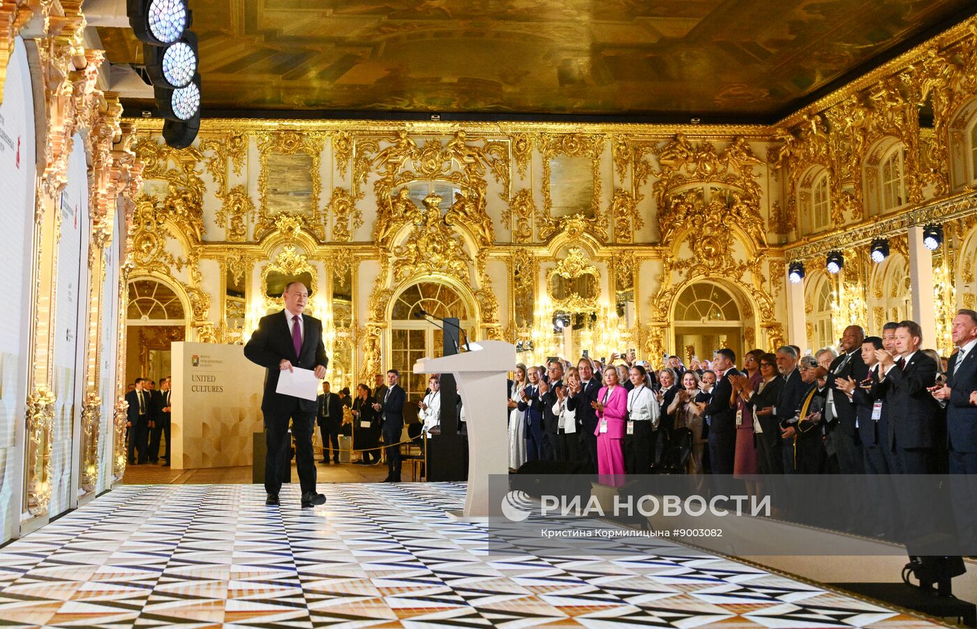 Рабочая поездка президента Владимира Путина в Санкт-Петербург