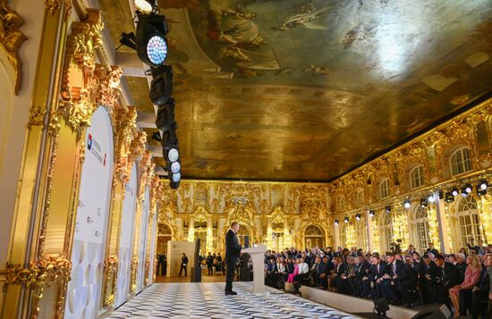 Рабочая поездка президента Владимира Путина в Санкт-Петербург