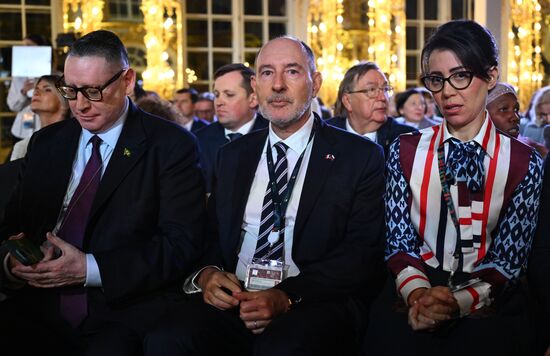 Рабочая поездка президента Владимира Путина в Санкт-Петербург