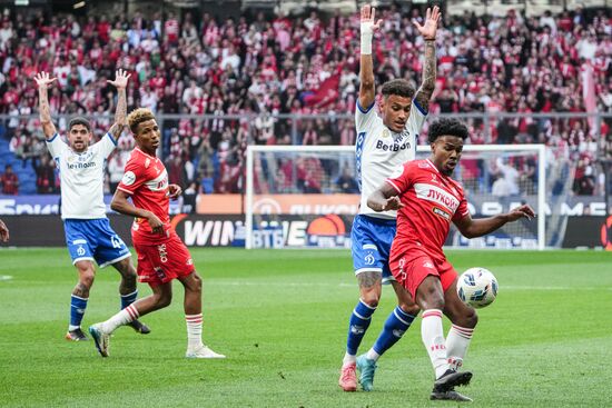 Футбол. РПЛ. Матч "Динамо" (Москва) - "Спартак" (Москва)