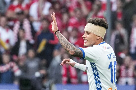 Футбол. РПЛ. Матч "Динамо" (Москва) - "Спартак" (Москва)