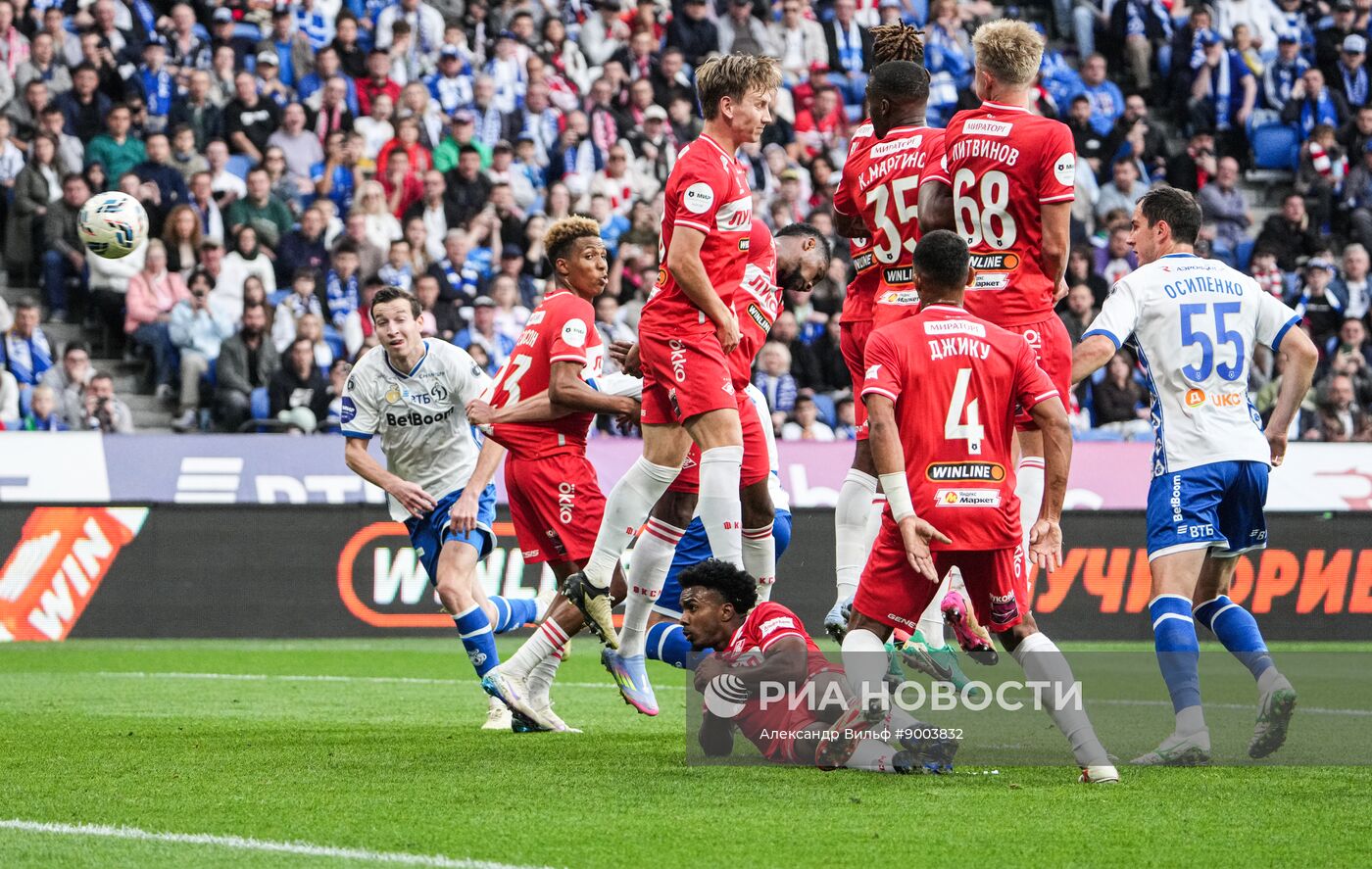 Футбол. РПЛ. Матч "Динамо" (Москва) - "Спартак" (Москва)