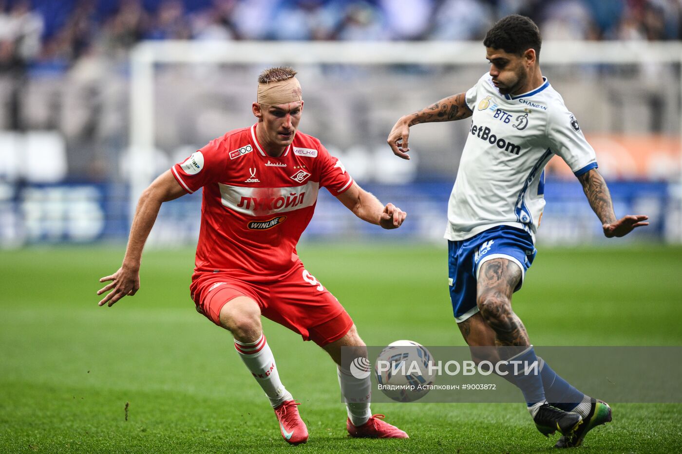 Футбол. РПЛ. Матч "Динамо" (Москва) - "Спартак" (Москва)