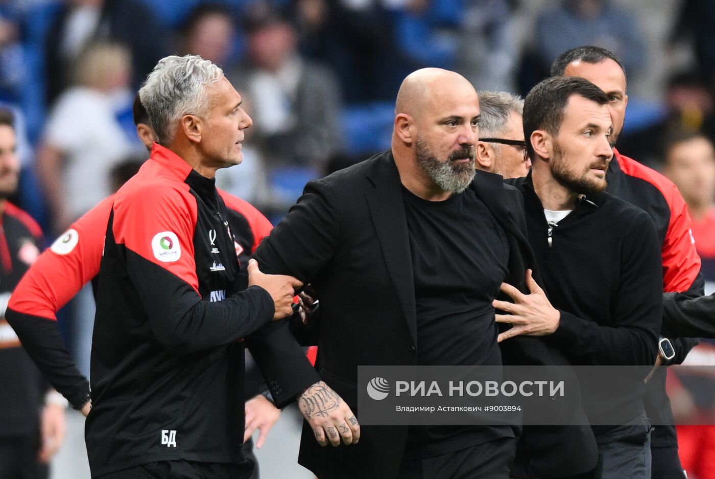 Футбол. РПЛ. Матч "Динамо" (Москва) - "Спартак" (Москва)