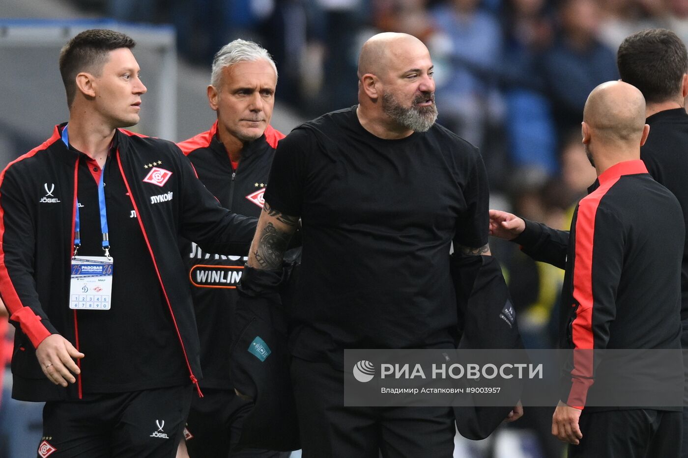 Футбол. РПЛ. Матч "Динамо" (Москва) - "Спартак" (Москва)