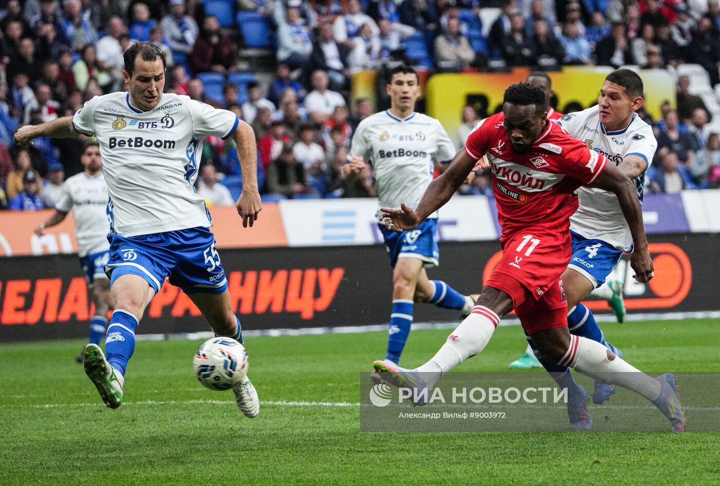 Футбол. РПЛ. Матч "Динамо" (Москва) - "Спартак" (Москва)