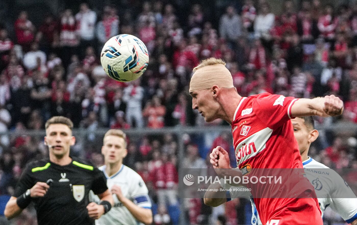 Футбол. РПЛ. Матч "Динамо" (Москва) - "Спартак" (Москва)