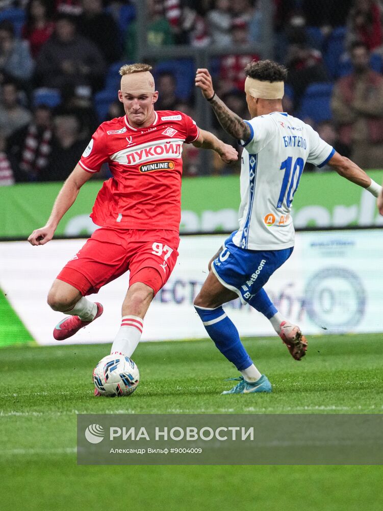 Футбол. РПЛ. Матч "Динамо" (Москва) - "Спартак" (Москва)