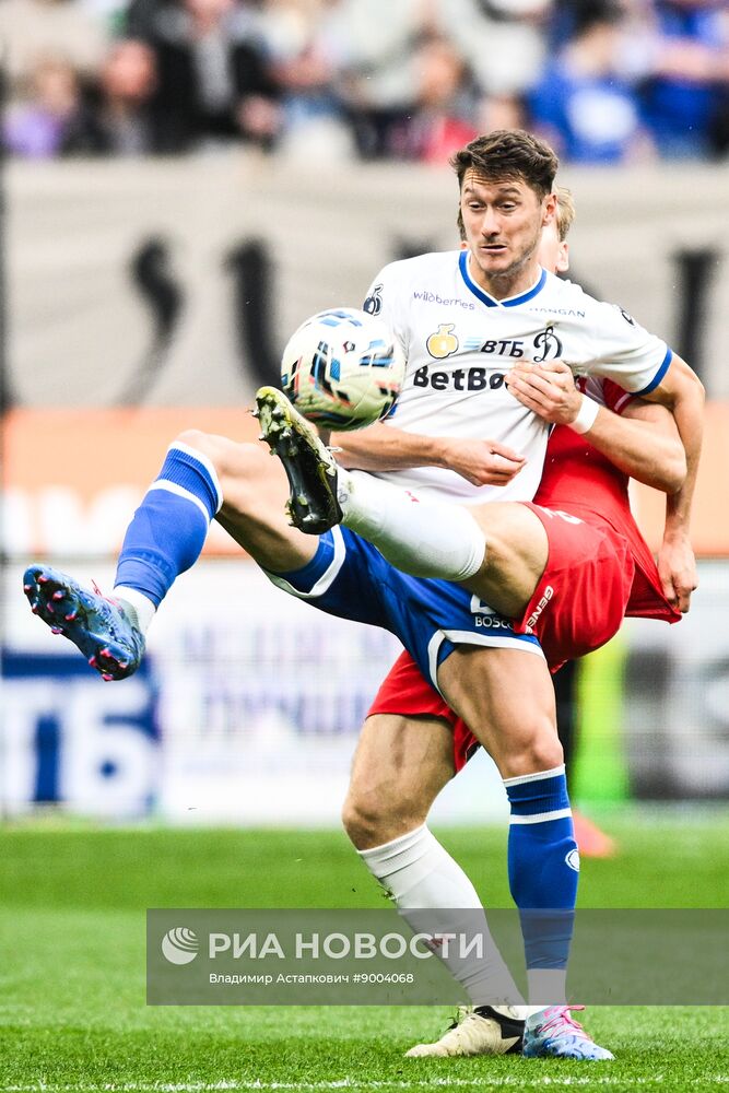 Футбол. РПЛ. Матч "Динамо" (Москва) - "Спартак" (Москва)