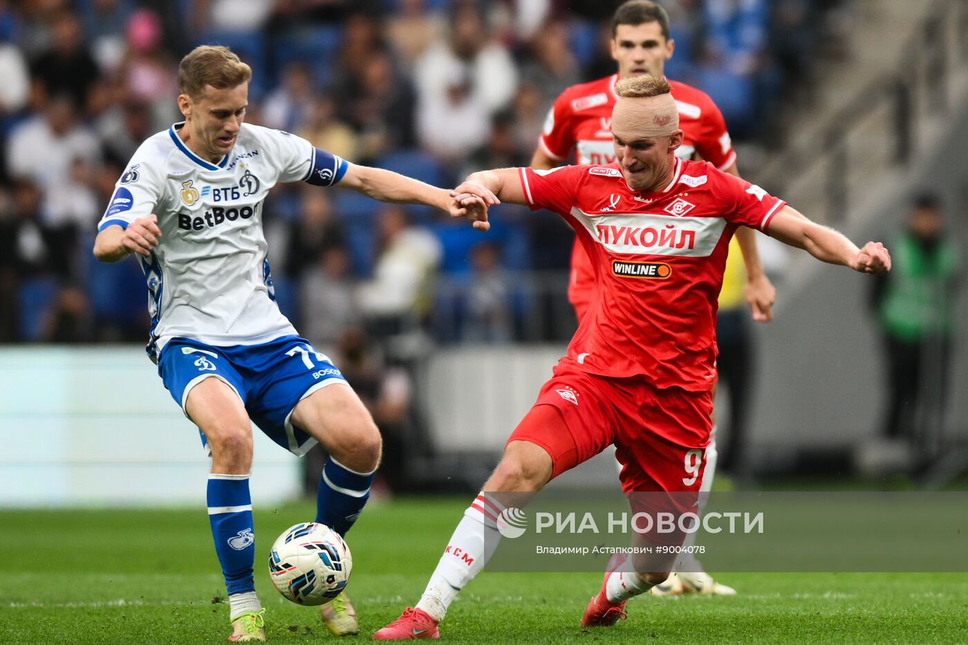 Футбол. РПЛ. Матч "Динамо" (Москва) - "Спартак" (Москва)