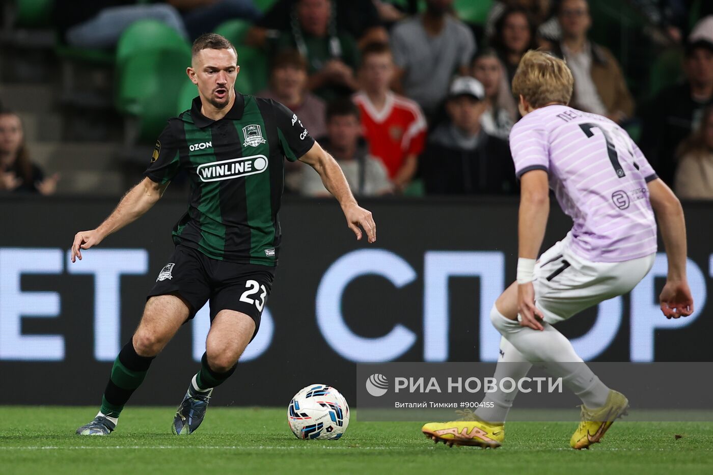 Футбол. РПЛ. Матч "Краснодар" - "Акрон" (Тольятти)