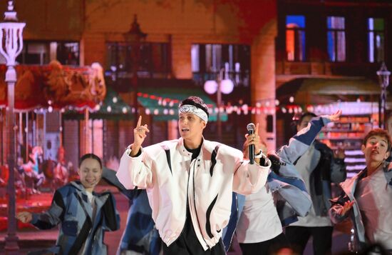 Празднование Дня города в Москве