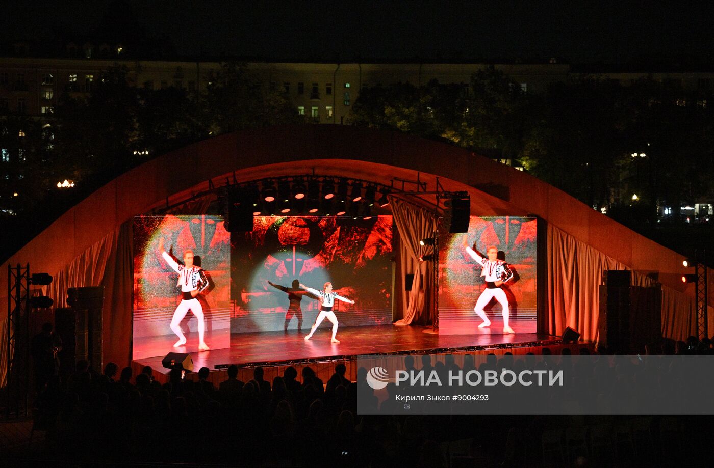 Празднование Дня города в Москве