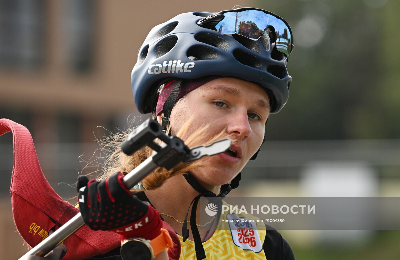 Чемпионат России по биатлону на роллерах. Эстафета