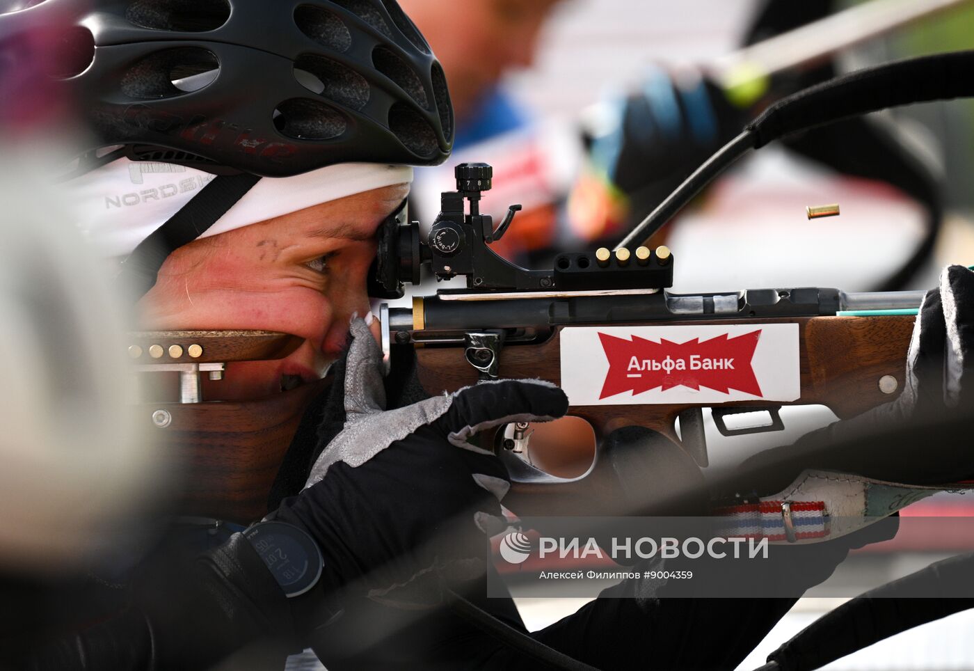 Чемпионат России по биатлону на роллерах. Эстафета