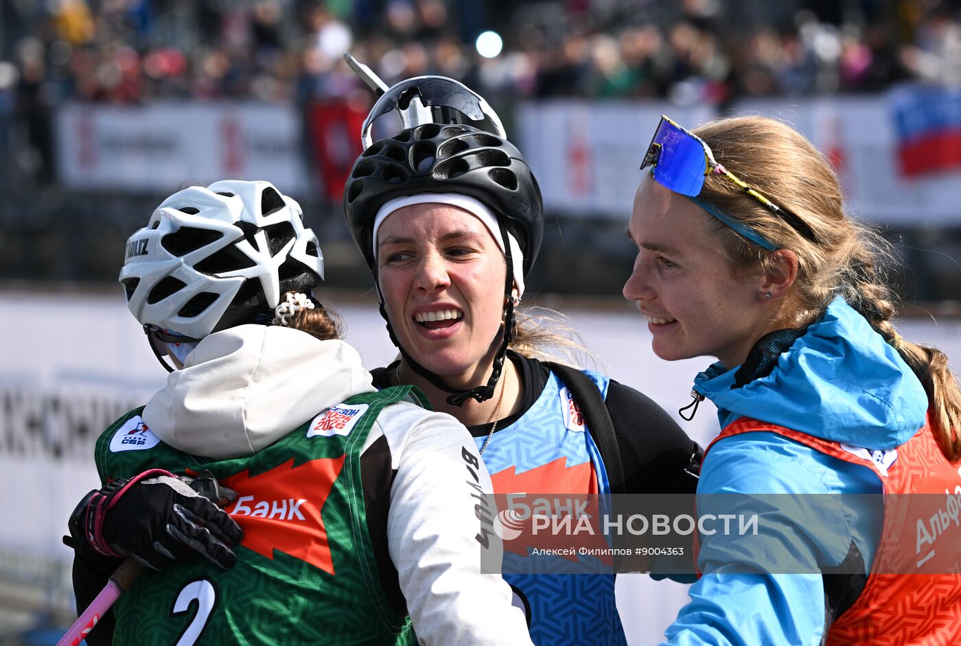 Чемпионат России по биатлону на роллерах. Эстафета