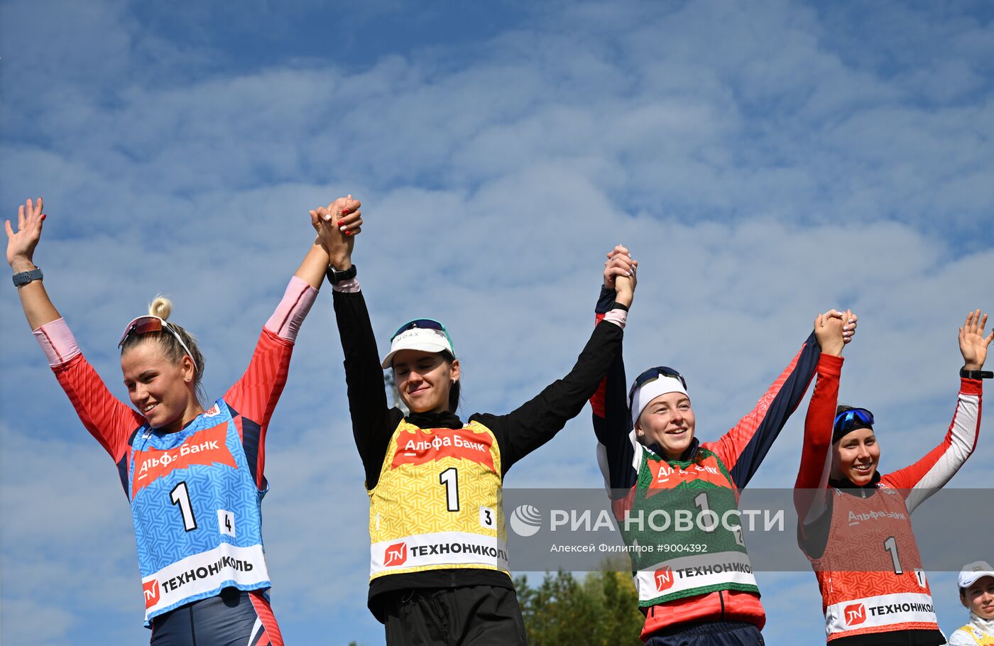 Чемпионат России по биатлону на роллерах. Эстафета