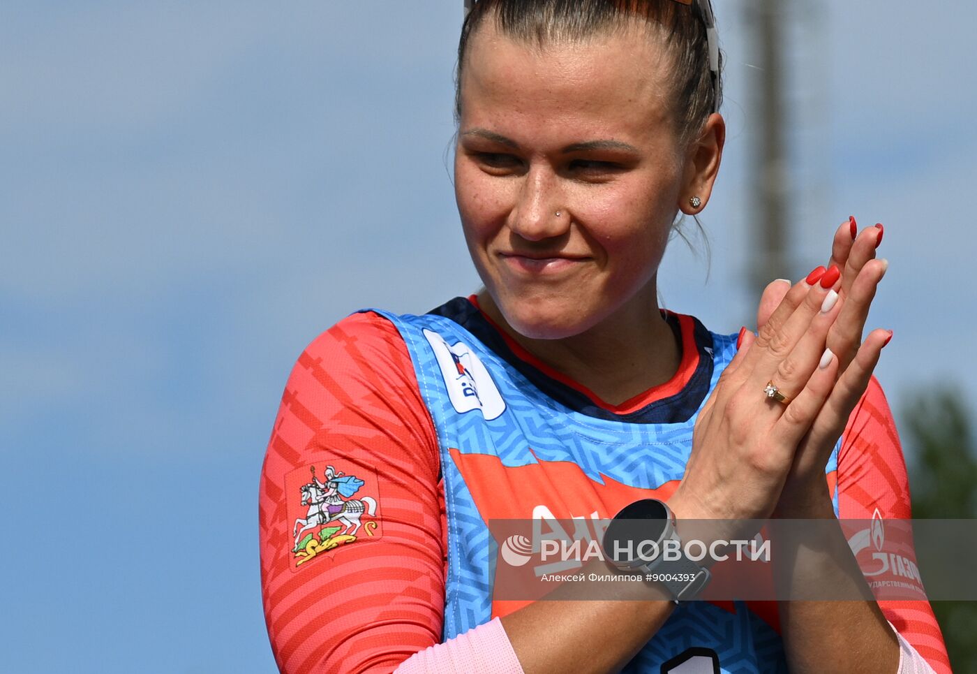 Чемпионат России по биатлону на роллерах. Эстафета