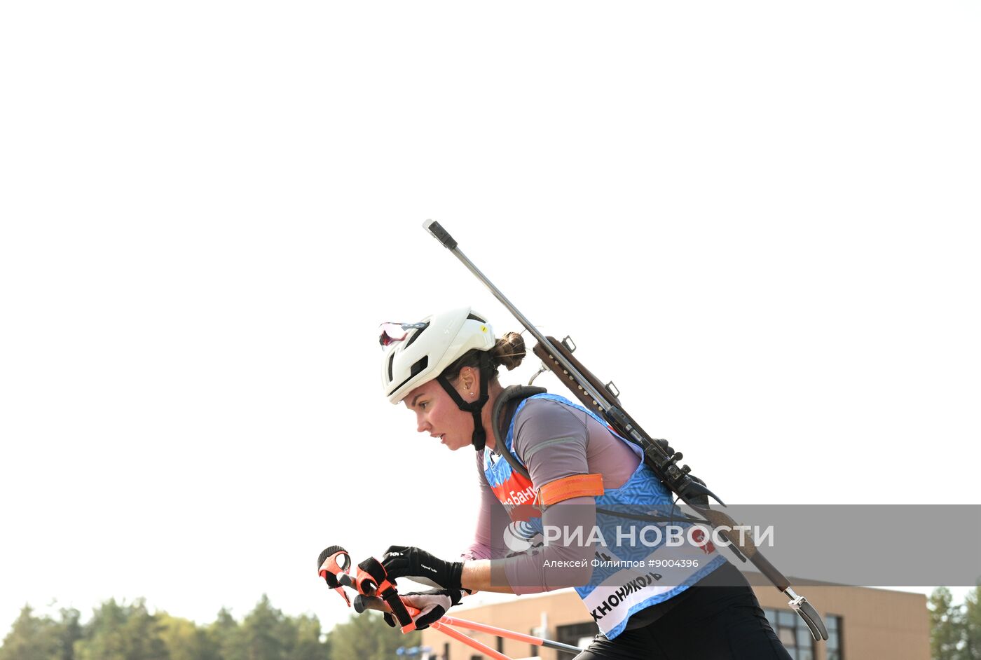 Чемпионат России по биатлону на роллерах. Эстафета