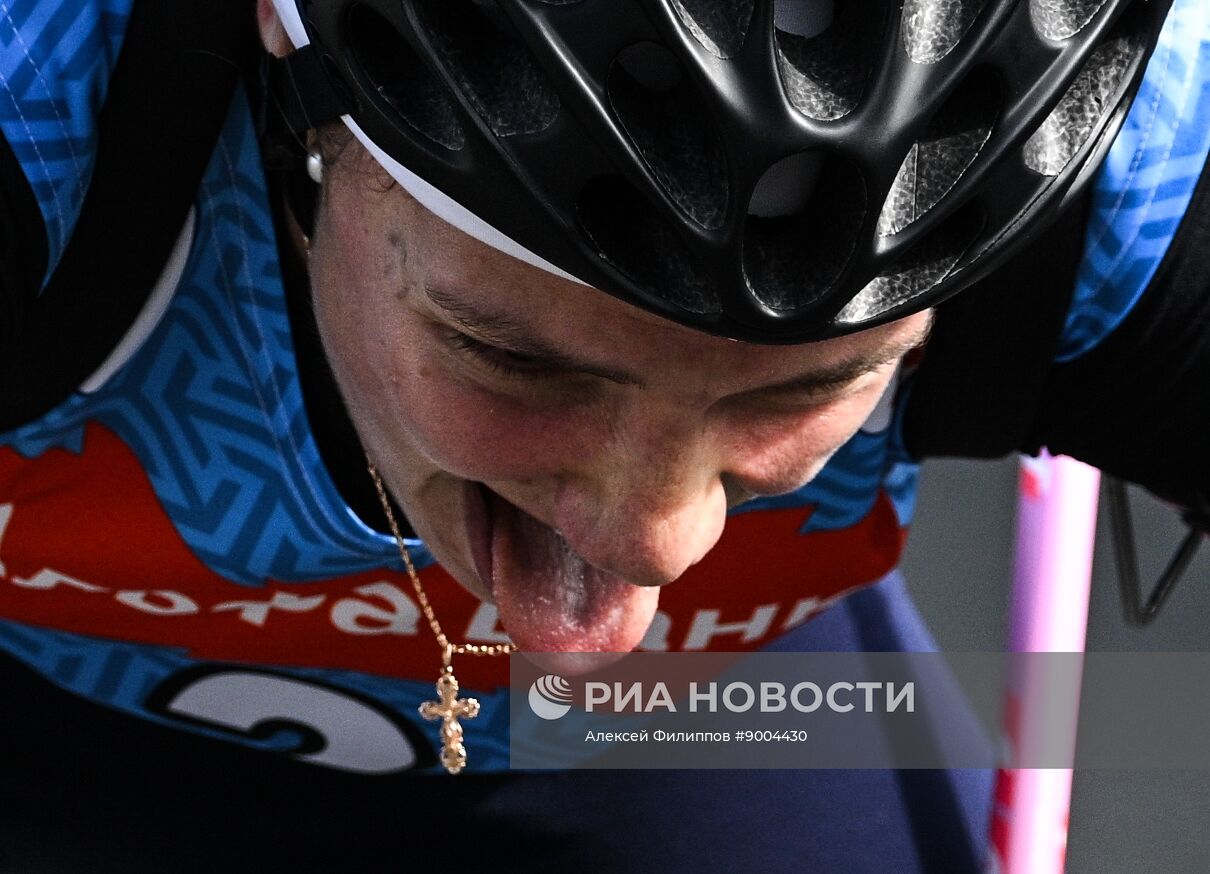 Чемпионат России по биатлону на роллерах. Эстафета