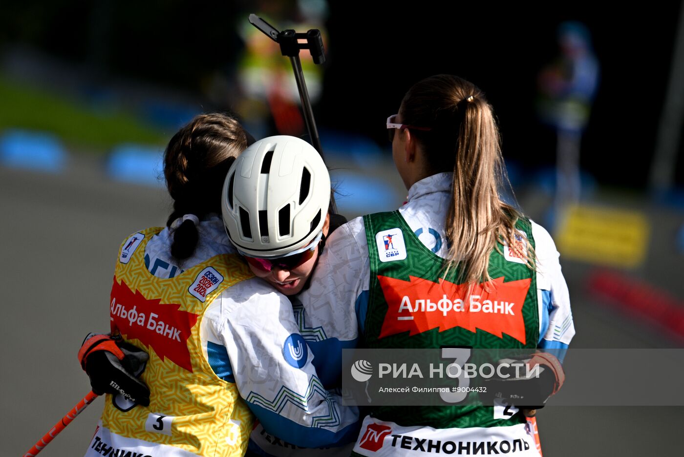 Чемпионат России по биатлону на роллерах. Эстафета