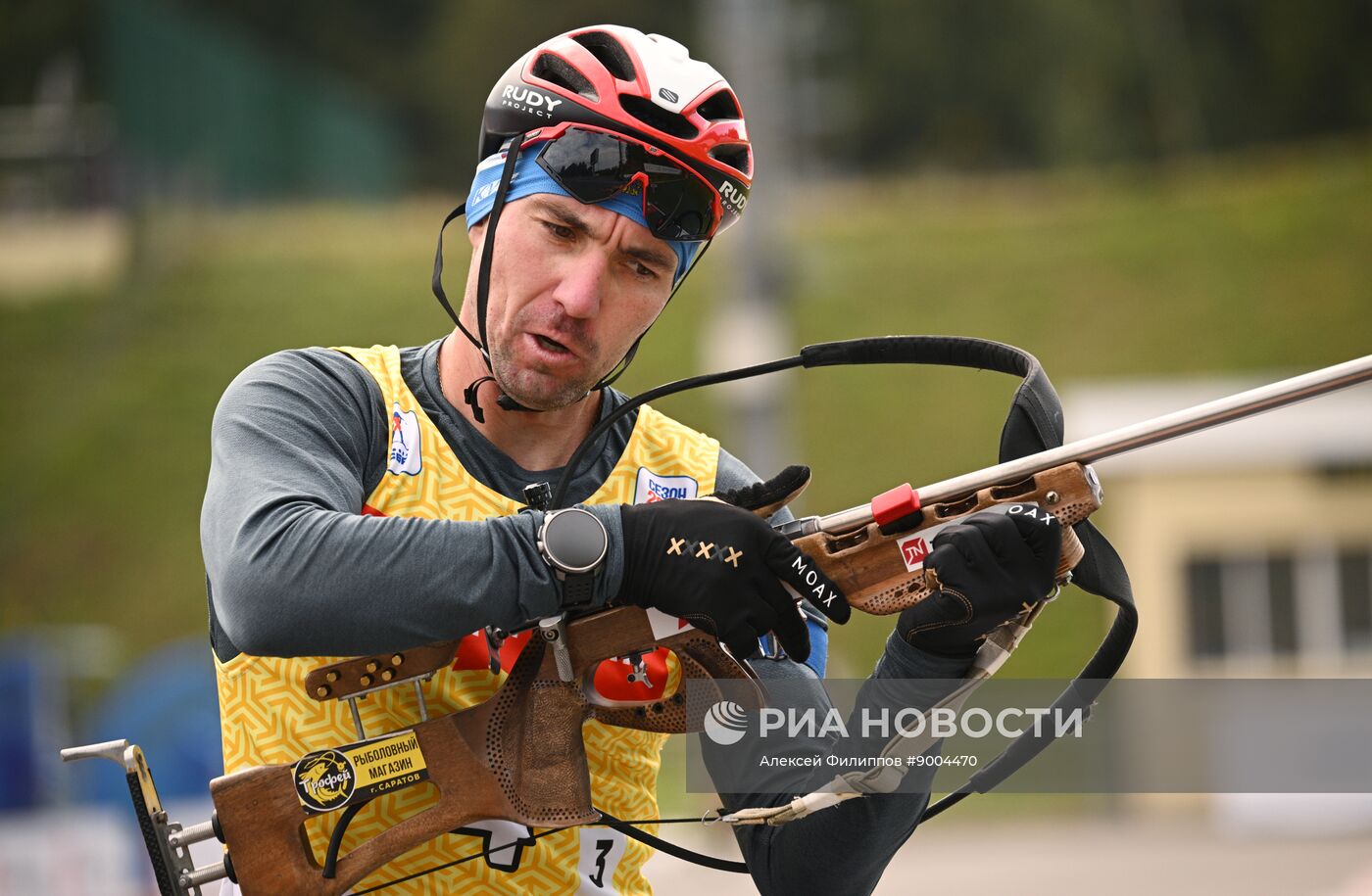 Чемпионат России по биатлону на роллерах. Эстафета