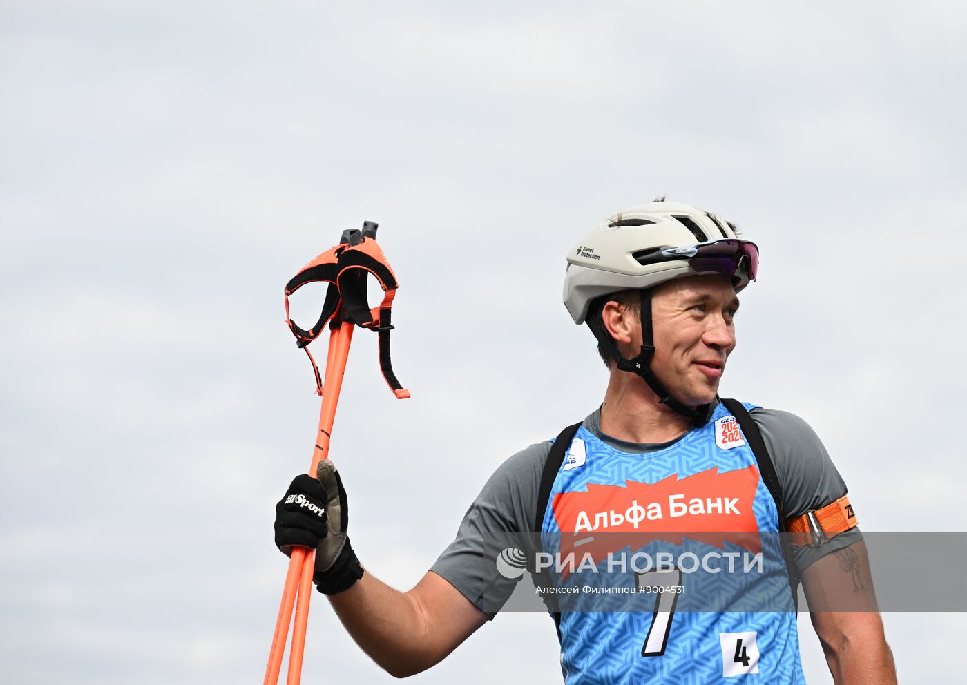 Чемпионат России по биатлону на роллерах. Эстафета