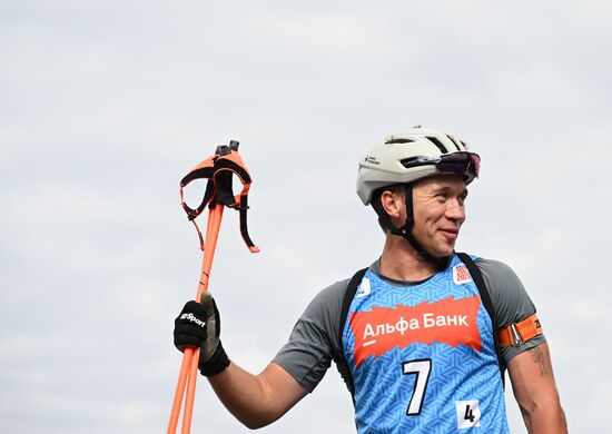 Чемпионат России по биатлону на роллерах. Эстафета