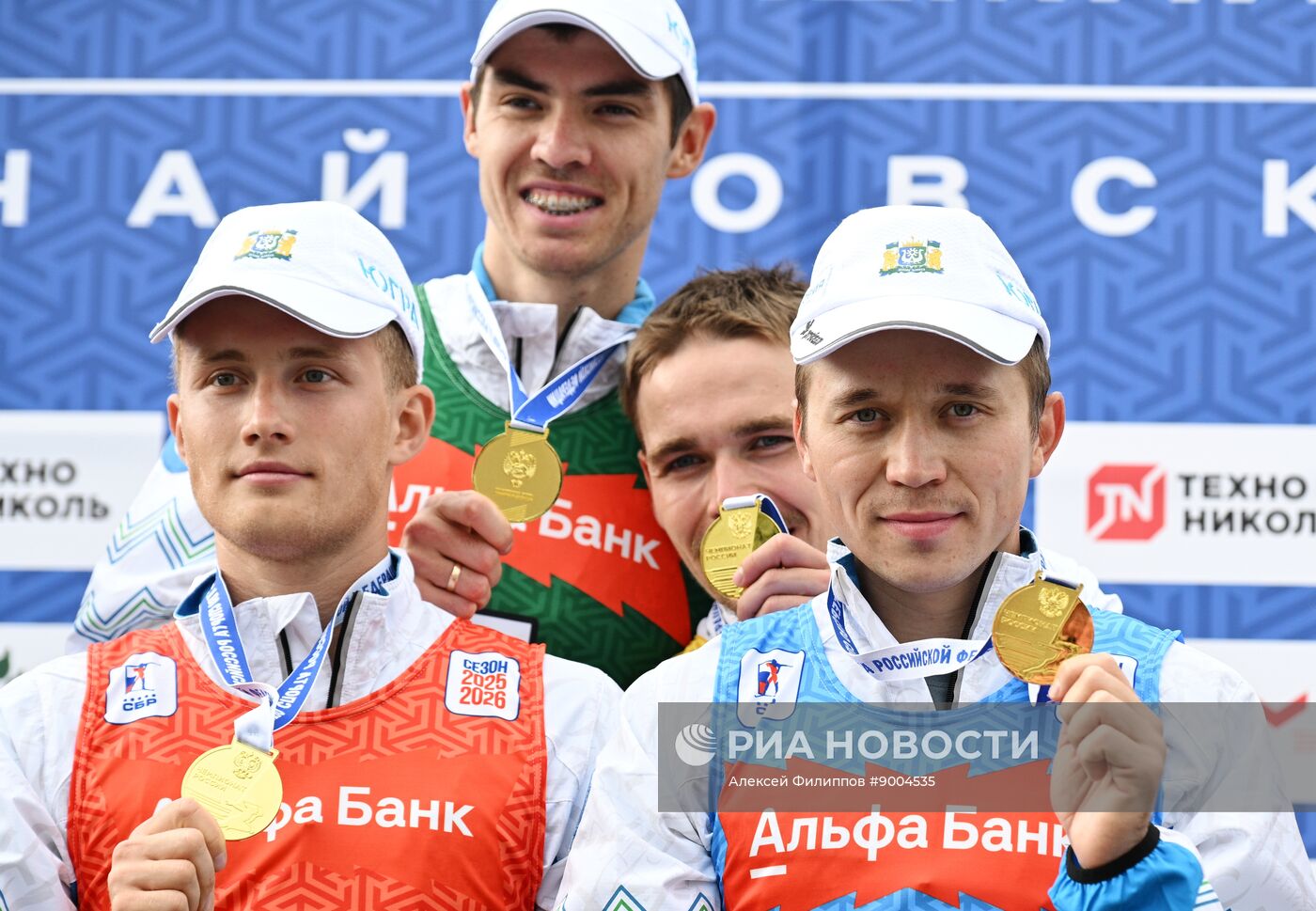 Чемпионат России по биатлону на роллерах. Эстафета