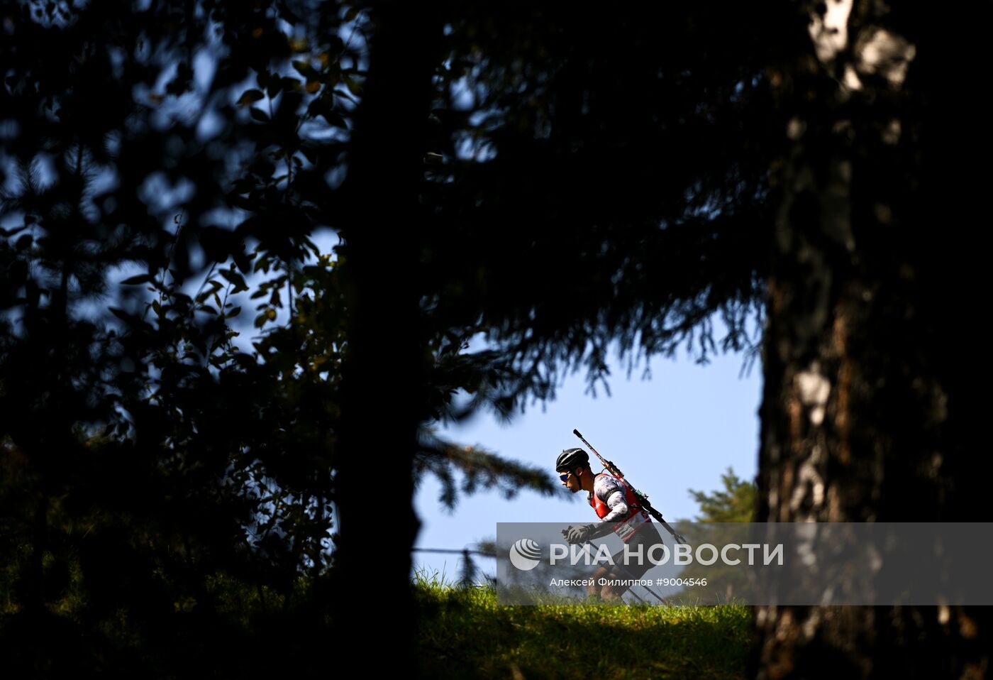 Чемпионат России по биатлону на роллерах. Эстафета