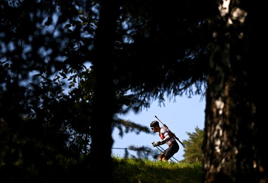 Чемпионат России по биатлону на роллерах. Эстафета