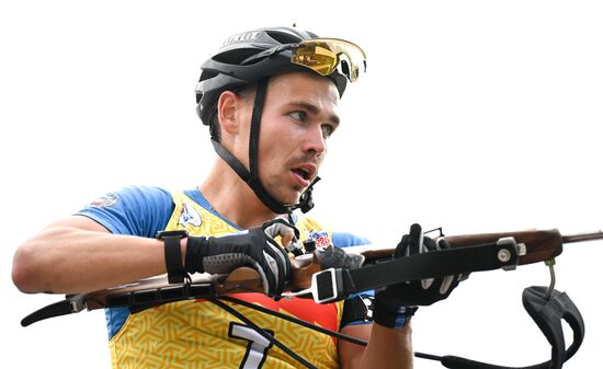 Чемпионат России по биатлону на роллерах. Эстафета