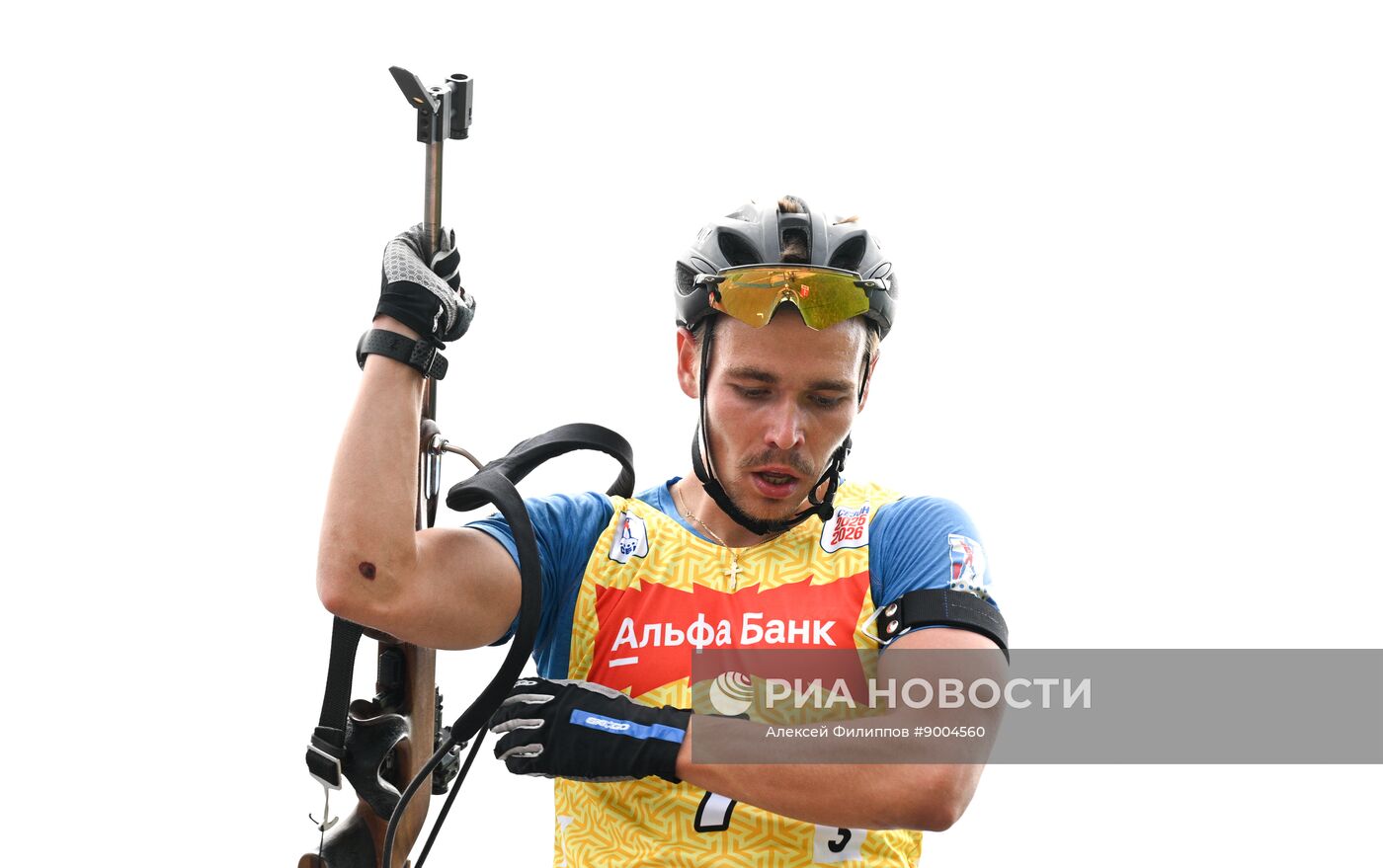 Чемпионат России по биатлону на роллерах. Эстафета