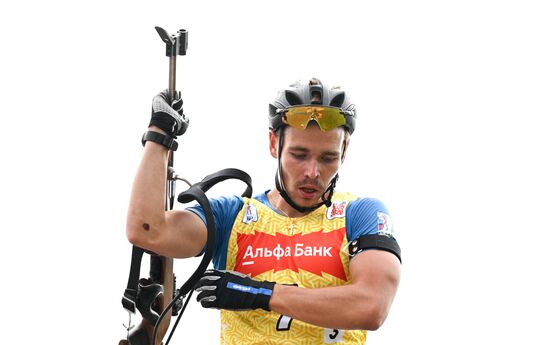 Чемпионат России по биатлону на роллерах. Эстафета