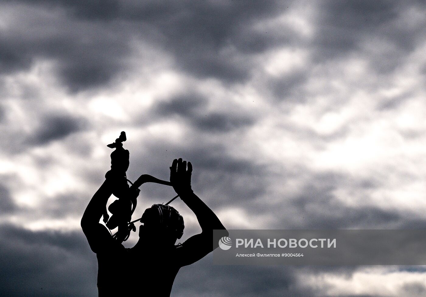 Чемпионат России по биатлону на роллерах. Эстафета