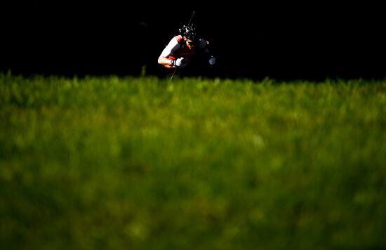 Чемпионат России по биатлону на роллерах. Эстафета